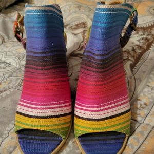Very Volatile Serape Heels